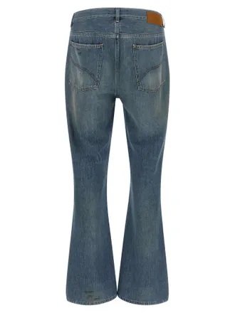 Amiri Slash Bootcut Jeans - Blue