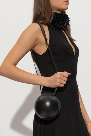 Alaia Shoulder Bag Sphere Small, Womens, Black