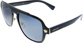 Versace Mens 56Mm Polarized Sunglasses