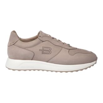 Baldinini Nubuck Sneaker - male - Baldinini - Sneakers - Beige - 9 1/2 UK - Shoes