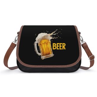 Generic Beer Fashion Womens Crossbody Bags Novelty Handbag Shoulder Bag Purse