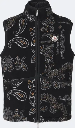Moncler Reversible paisley vest
