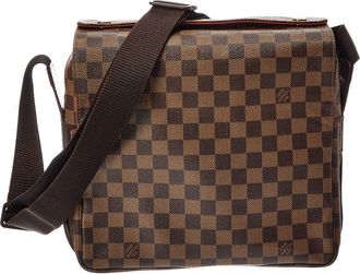 Louis Vuitton Brown Damier Ebene Canvas Naviglio (Authentic Pre-Loved)