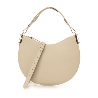 Coccinelle Sunup Hobo Tas - Dames - Schoudertassen - Beige - ONE Size - Leer - Tassen