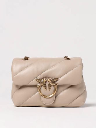 Pinko Classic Love Bag Puff Mini Bag in Quilted Nappa with Love Birds Buckle