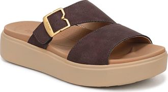 Dr. Scholls Madison Cloud Slide Sandal in Dark Brown at Nordstrom, Size 9.5