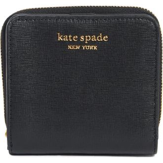 Kate Spade New York Morgan Saffiano Leather Wallet in Black at Nordstrom Rack
