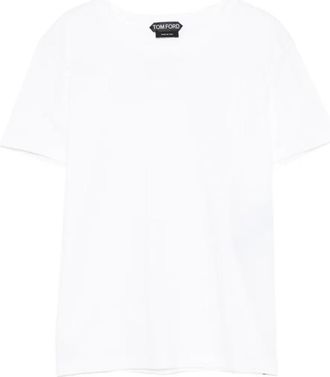 Tom Ford White Cotton T-shirt