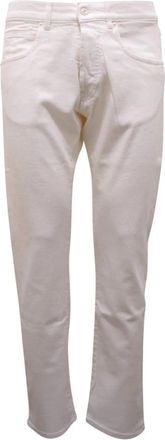Nine In The Morning Slim-fit Jeans - Heren - Slim Fit Jeans - Wit - W36 - Denim - Jeans