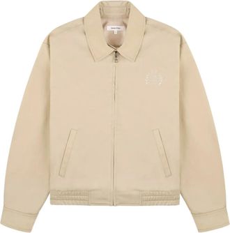 Sporty & Rich Giacca H&W Crest - Toni neutri