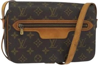 Louis Vuitton Pre-owned Cross Body Bags, female, Brown, Size: ONE SIZE Pre-owned Vintage Cross Body Bag