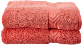 Superior Discontinued Superior Zero Twist Set Of Two Bath Cotton Towels