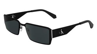 Calvin Klein Dark Grey Rectangular Unisex Sunglasses CKJ24206S 001 56