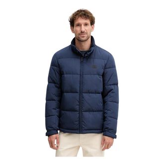 Trussardi Heren, Jassen, Blauw, Maat: 3XL Leer