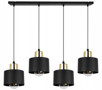 OEM L&aacute;mpara De Techo Moderna Colgante L&aacute;mpara Led Negra