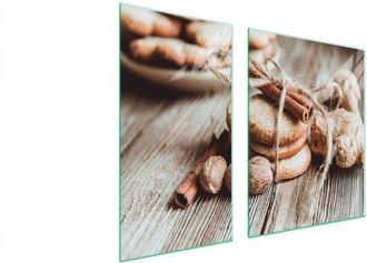 OEM Placa Protectora De Vidrio Para Estufa 90x52 Canela