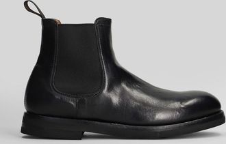 Green George Combat Boots