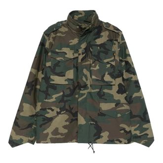 Alpha Industries Jassen, Heren, Veelkleurig, XL, Katoen, Studio M-65 Camo Field Jacket
