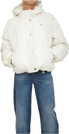 Guess Mujer, Chaquetas, Blanco, Talla: S