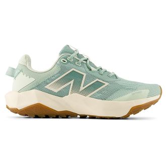 New Balance Womens Dynasoft Nitrel V6 Trail Running Shoe, Mosaic Green/Gum 020/Permafrost, 7 UK