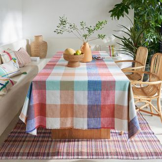 La Redoute Interieurs Tafellaken in geverfd/geweven katoen, Formia