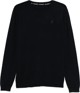 Karl Lagerfeld Maglione girocollo - Blu