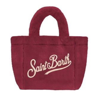 MC2 Saint Barth Handbags, female, Red, ONE SIZE, Vanity Mini Soft FUR