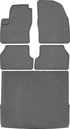 OEM Juego De Alfombrillas De Goma Para Coche Y Maletero Para Ford Focus Ii Kombi (2004-02.2011)