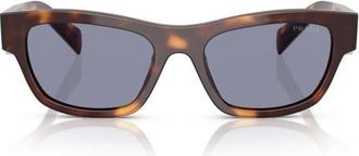 Prada 52mm Butterfly Polarized Sunglasses in Grey at Nordstrom