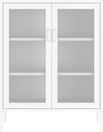 Manhattan Comfort Amelia Modern Accent Cabinet With 3 Adjustable Shelves