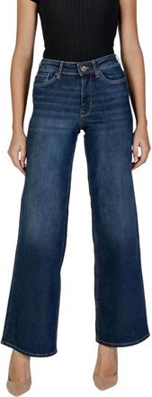 Only Blauwe Katoenen Jeans & Broeken Collectie - Dames - Loose Fit Jeans - Blauw - S L32 - Katoen - Jeans
