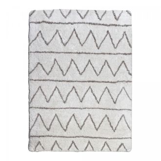 Un amour de tapis Aut&eacute;ntica alfombra bereber tejida a mano en 100% algod&oacute;n 120x170