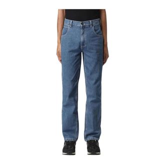 Dickies Straight Jeans, male, Blue, Size: W36 Straight Leg Jeans