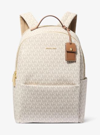 Michael Kors Sable Large Signature Logo Backpack
