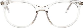 Saint Laurent SL 891 Optical Frame - Dames - Brillen - Wit - 52 MM - Accessoires