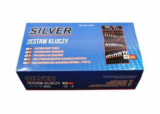 Silver Jeans Co Zestaw Kluczy Specjalistycznych 47szt