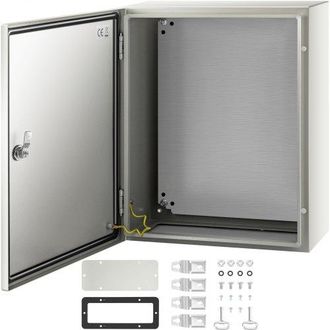 OEM Schaltschrank Nema-industriegeh&auml;use, 50 X 40 X 20 Cm Nema 4x-stahl-verteilerschrank, Ip66 Wasserdicht Und Staubdicht, Elektrischer Anschlusskasten F&uuml;r