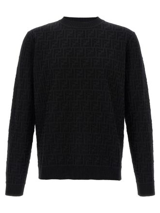 Fendi Ff Jacquard Sweater