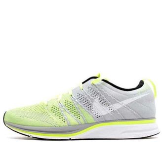 Nike Flyknit Trainer Volt White 532984-714