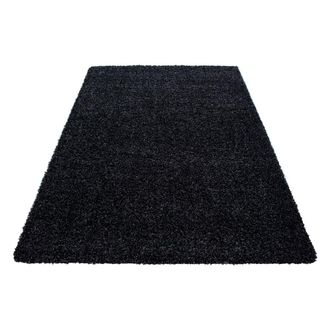 Nazar Rugs Alfombra de interior de pelo largo Antracita-100x200