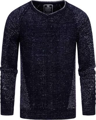 Rusty Neal Chunky Slim Fit V-Hals Trui