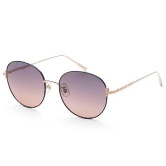 Chopard Womens 57 mm Rose Gold Sunglasses