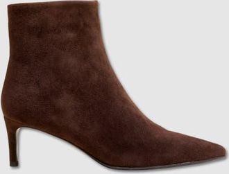 Mi-Mai Noura Low Heel Ankle Boot in Chocolate at Nordstrom, Size 10