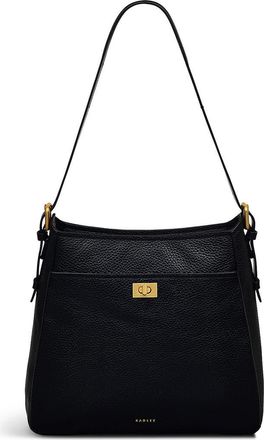 Radley London Brook Avenue Medium Zip Top Shoulder Bag in Black at Nordstrom Rack