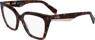 Liu Jo Glasses, female, Brown, Size: 53 MM Optical Frame