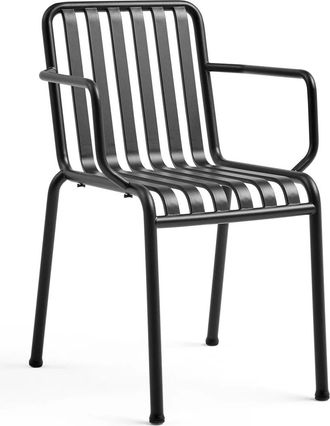 HAY Palissade Armlehnenstuhl, anthrazit