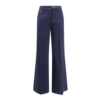 Aspesi Wide Trousers, female, Blue, Size: 2XS Wide Trousers