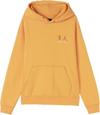 Nike Jordan Air Jordan x union Crossover Casual Pullover Solid Color Logo hooded Long Sleeves Asia Edition Unisex Yellow DJ9525-771