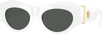 Versace VE4477U 545987 Womens Sunglasses White Size 52