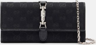 Gucci Gucci Jackie GG Canvas wallet on chain